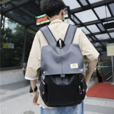 Tide, вместительный и большой полиуретановый модный трендовый школьный рюкзак для путешествий, сумка через плечо, подходит для студента