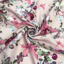 Songs Silk Silk Wormwood Shuangqiao S21-042 Pink Night Release 11M-1321 Ladies Clothing Fabric