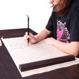 Твердый древесина Чжениу, пара из четырех сокровищ четырех сокровищ Хези Му Таун 30 см. Каллиграфия, студент -новичок, китайская книга давления с ветром, пресса правителя, город Кимура