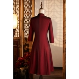 Элитное свадебное платье, ципао, вечернее платье, лонгслив