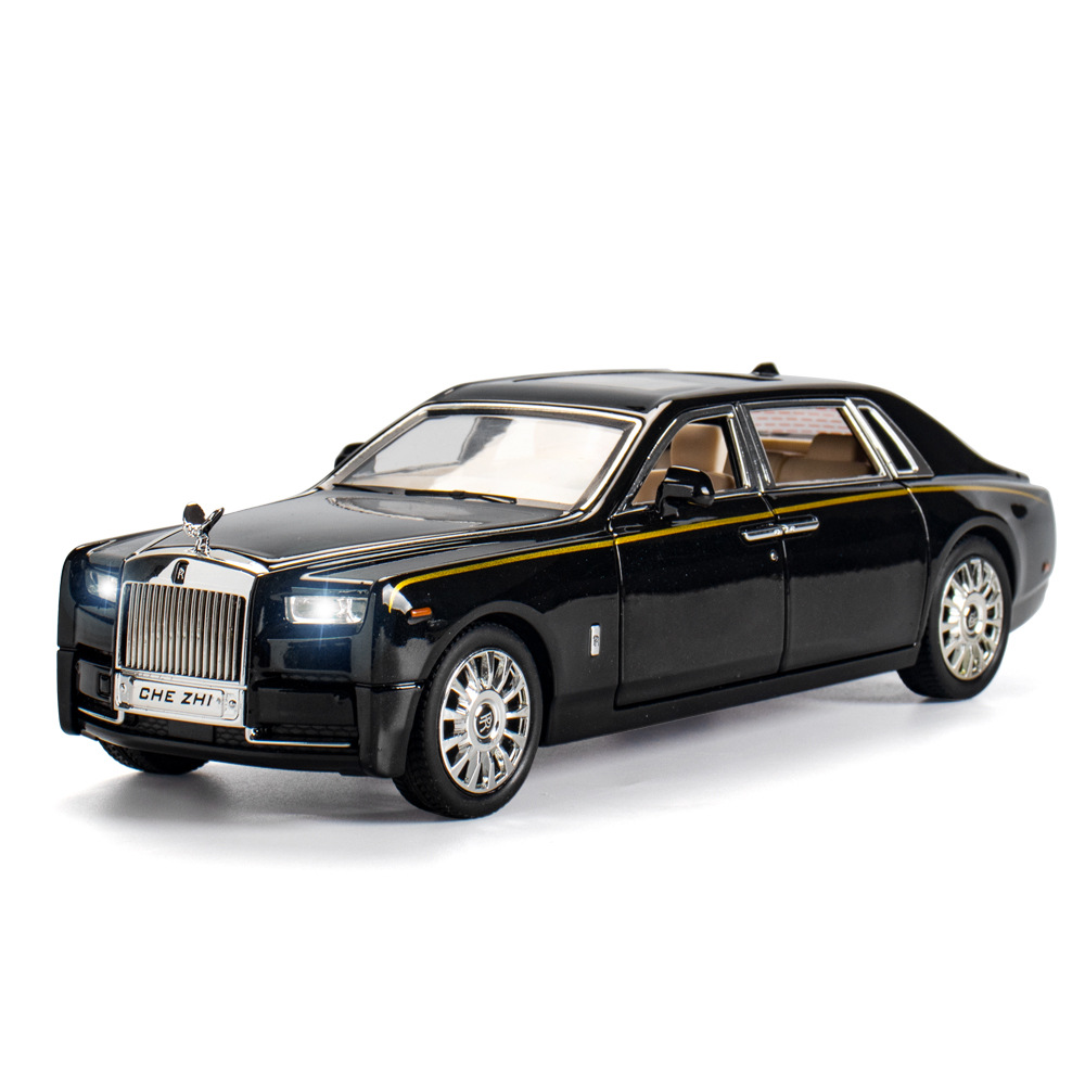 Rolls-Royce Huiying Simulation Alloy Car Phantom Model 1:24 Adult Collection Hand-in-house ornaments Living Room