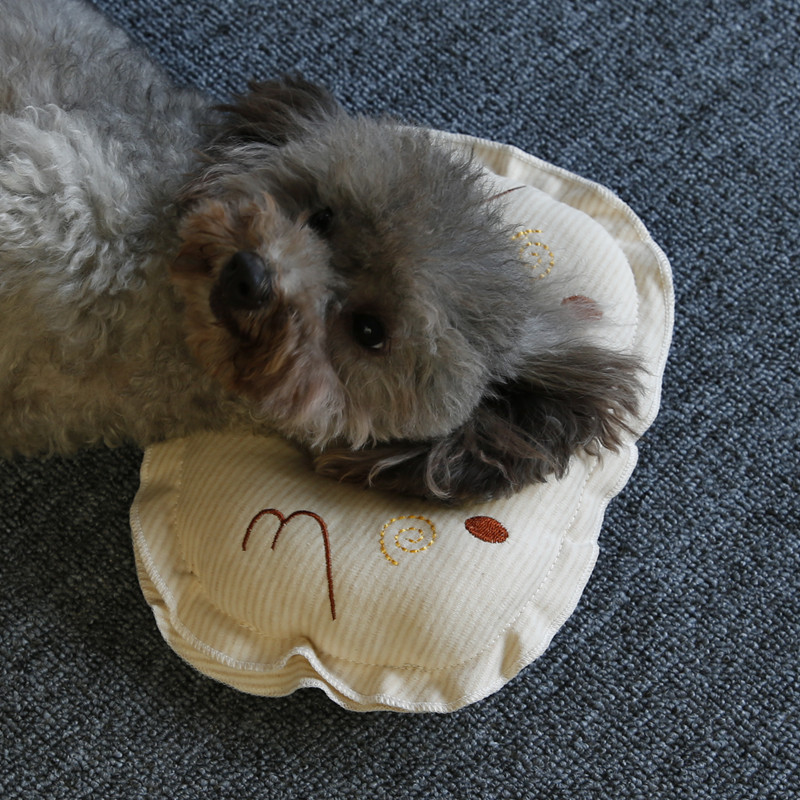 Pet cat special small pillow French fighting dog sleeping pillow Teddy Bomei Bichon small dog and cat to keep warm