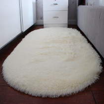 Oval Bedroom Bedside Carpet Bed Front Blanket Living Room Tea Table Carpets Cute Girls Net Red Anchor Princess Carpet