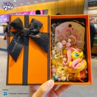 Оригинальная пони, пончик, подвеска с бусинами, оранжевая подарочная коробка