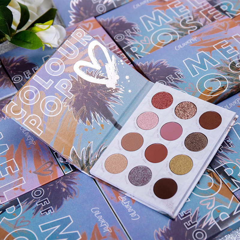 colorpop caramela bubble coconut eye shadow pan colorpop new pint foam off melrose coconut trophies