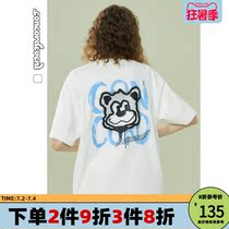 CONCORDEVENT2022 new summer lovers dress pure cotton printed short sleeves T-shirt loose clothes ins trend