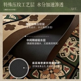 Ретро элитный нескользящий ковер, стираемый одноразовый коврик для домашнего использования, в американском стиле, хорошо впитывает воду