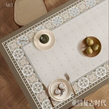 Ретро водонепроницаемый настольный коврик, настольная защитная подушка, в американском стиле, изысканный стиль, защита от ожогов