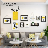 Творческий диван фоновый стена декоративная подвеска