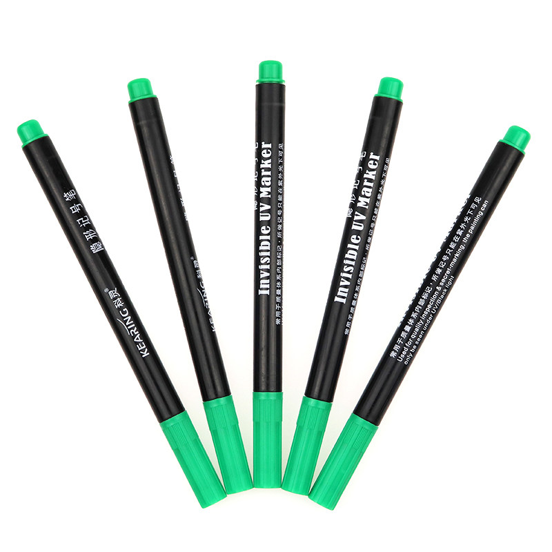 Oily invisible uv pen colorless anti-counterfeiting hidden fluorescent marker UV display invisible anti-counterfeiting secret marker pen