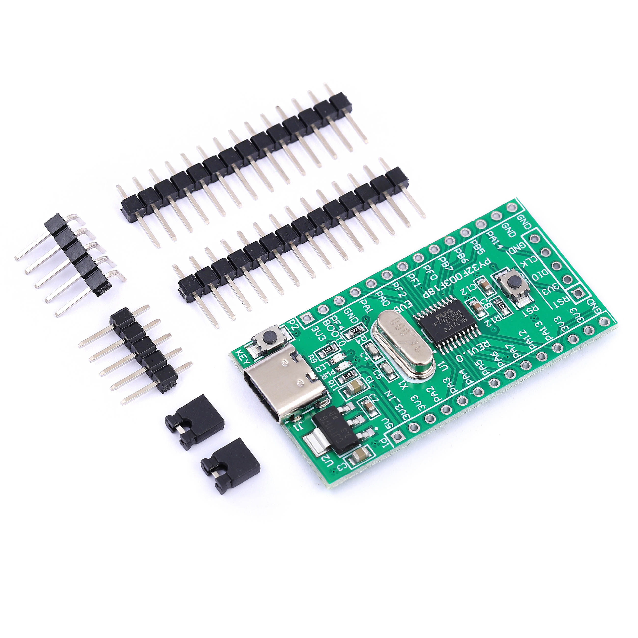 PY32F003单片机开发板PY32F003F18P6TU开发板 M0内核 32位MCU