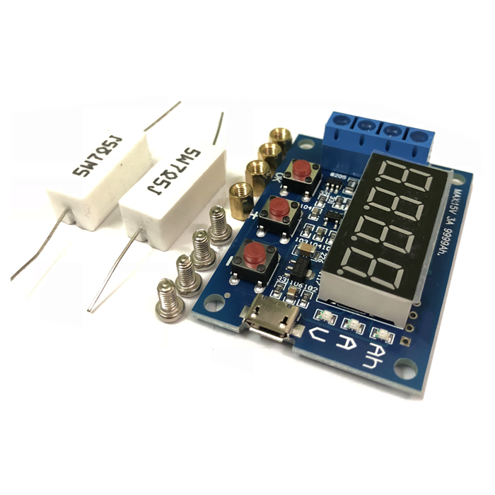Battery capacity test instrument External load discharge type 12V lead-acid battery 18650, etc
