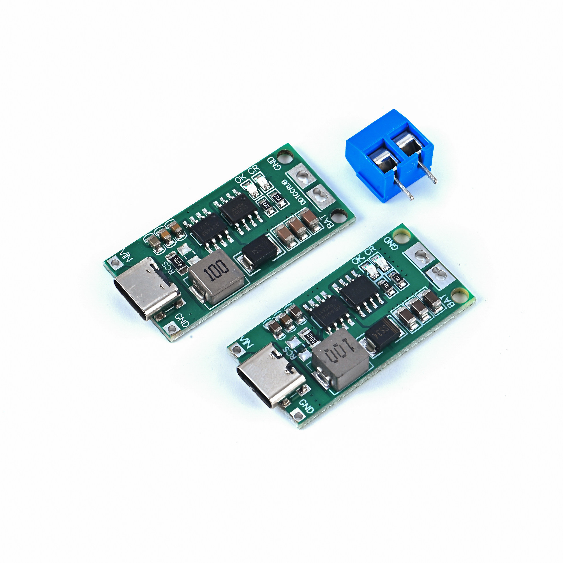 2串3串4串锂离子电池充电器电池保护板TypeC USB升压充电板DC3-5V