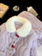 2025 new cartoon hellokitty coral velvet pajamas for women winter plus velvet and thickened three-layer quilted home clothes