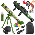 儿童火箭炮发射筒玩具导弹火箭筒迫击炮男孩弹射意大利吃鸡榴弹炮