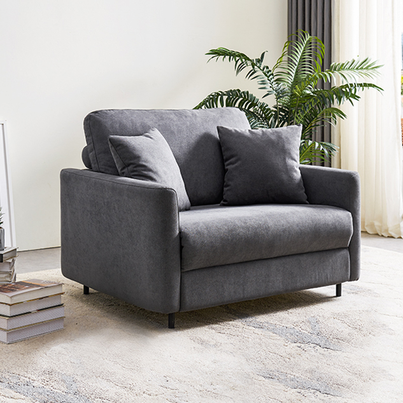 Livorno Nordic single sofa bed small apartment simple sitting and lying dual-use foldable multi-functional telescopic sofa bed