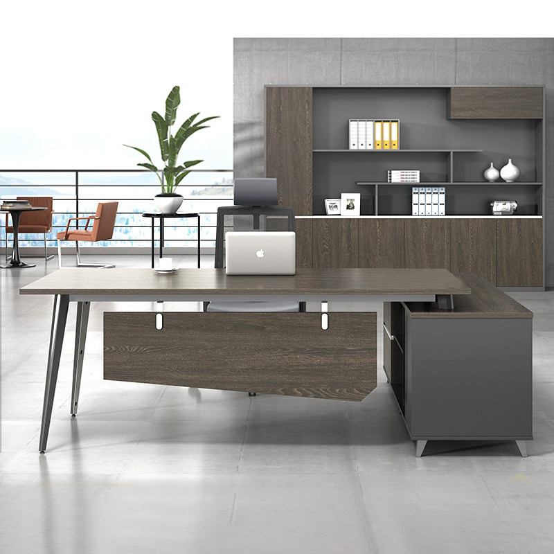 Boss Desk DeskDeskyToday Combination Fashion Manager Table Manager Table Table Room Single-Power Computer Table