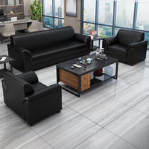Office Sofa Minimalist Business Tea Table Combination Suit Fair guest room Reception Office sofas trio Place