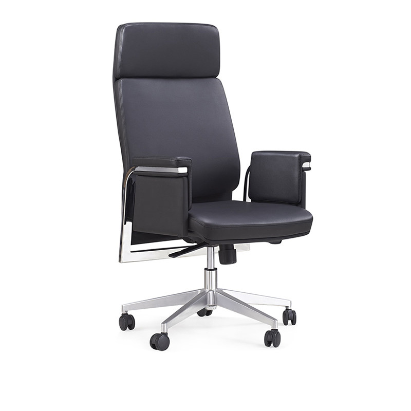 Guangzhou boss chair business computer chair reclining office chair comfortable sedentary leather executive chair simple swivel chair