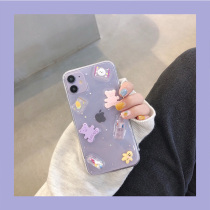 Meimu stereo Candy Bear for 12 11Pro Max mini Apple X XS XR phone case iPhone7 SE female 8plus Silicone all-inclusive