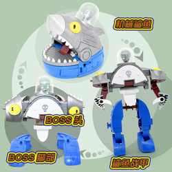 어린이 장난감 3-in-1 식물 대 좀비 세트 새로운 로봇 킹콩 합금 변형 장난감 세트