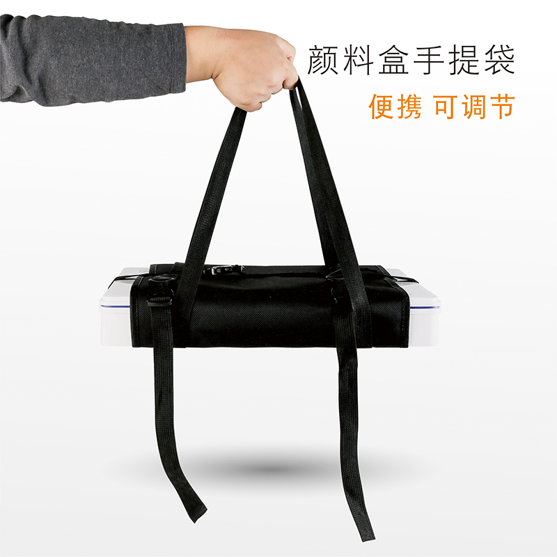 Pigment tote bag Portable gouache pigment box tote bag Jelly pigment Art exam sketching bag 42 grid 58 grid pigment tote bag