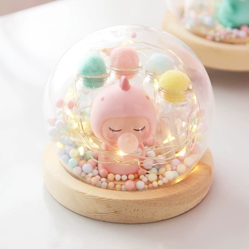 Детский сувенир для новорожденных для младенца ручной работы, бутылка для хранения пуповины