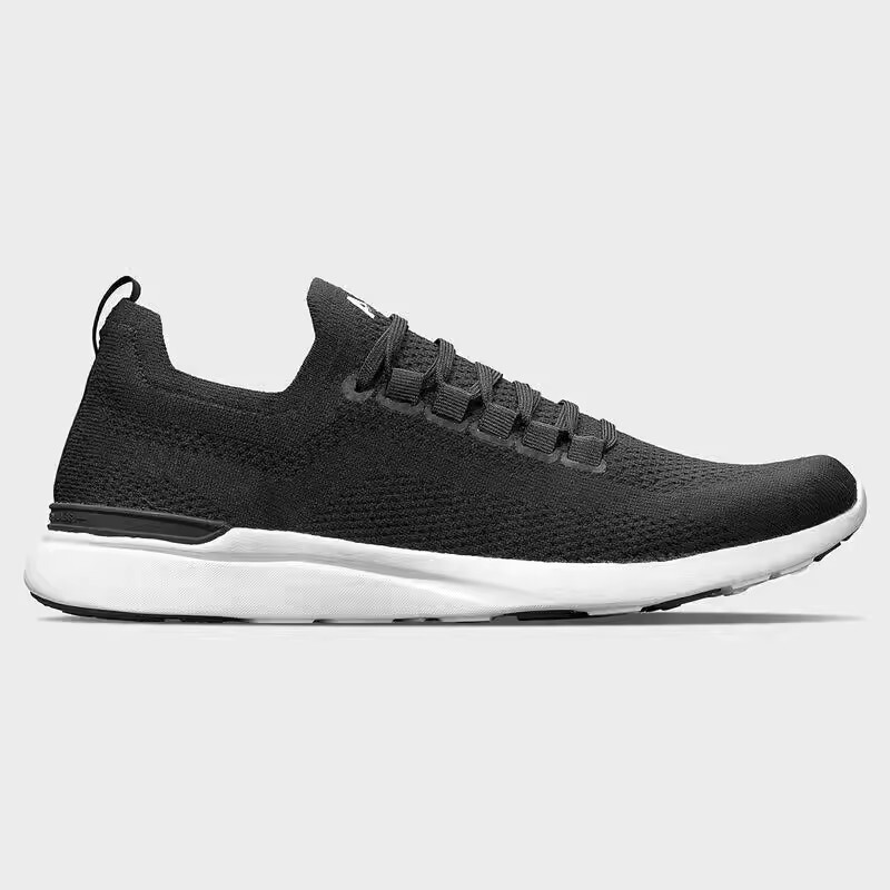 Apl Running Shoes and Sneakers Stock Clearance Special Area Techloom Breeze Black and White Running Shoes Sneakers