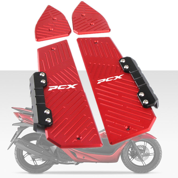 Applicable locomotive PCX125 PCX150 2018-2020 years modified aluminum alloy footboard non-slip foot mat