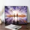diy digital oil painting landscape living room Couple wedding character Oil painting Hand-painted coloring digital adult decorative painting