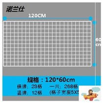 Net frame hanging wall adhesive hook hanging clothes iron shelf is wall multi-layer iron shelf Wall grid