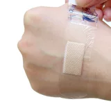 Прозрачный водонепроницаемый дышащий медицинский невидимый детский лейкопластырь, 100 штук