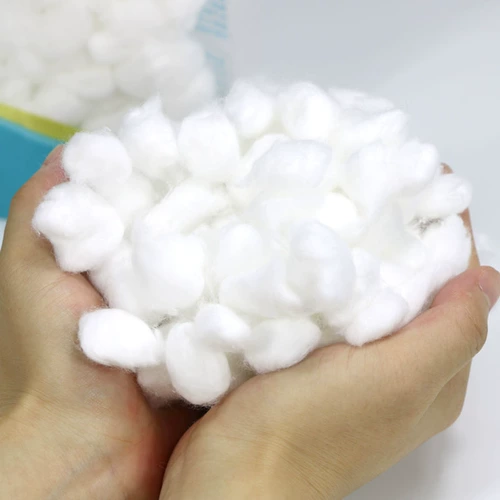 Хлопковая гигроскопическая вата для домашнего использования, антибактериальная небольшая сумка, хлопковые шарики