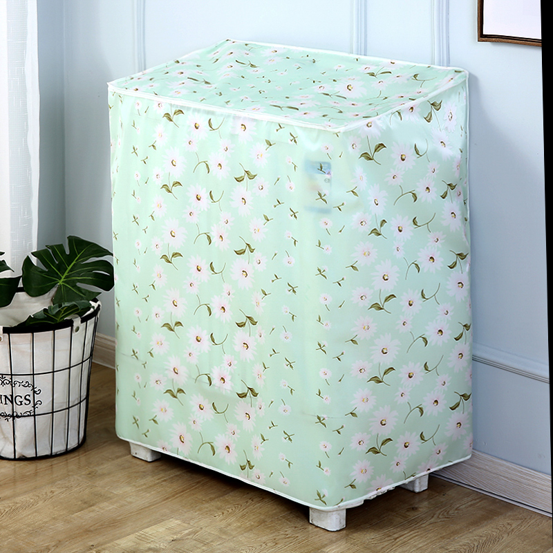 Semi-automatic washing machine cover old-fashioned parallel bar double barrel zipper model boot-free Haier waterproof sunscreen protection aging