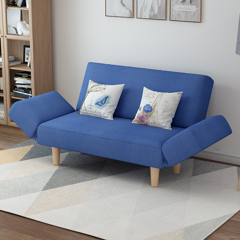 Sloth sofa Small family type Folding Living Room Sofa Bed Sofa Bed Whole Dress Fabric Sofa Single Double Fold Nordic