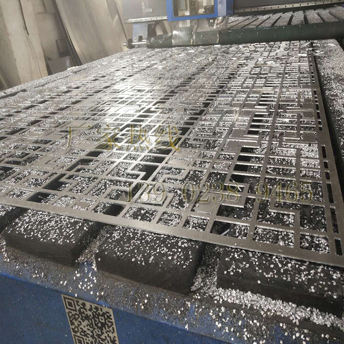 Carved aluminum veneer shape column head cover bending welding shape skirting board aluminum plate custom concave and convex Great Wall aluminum veneer