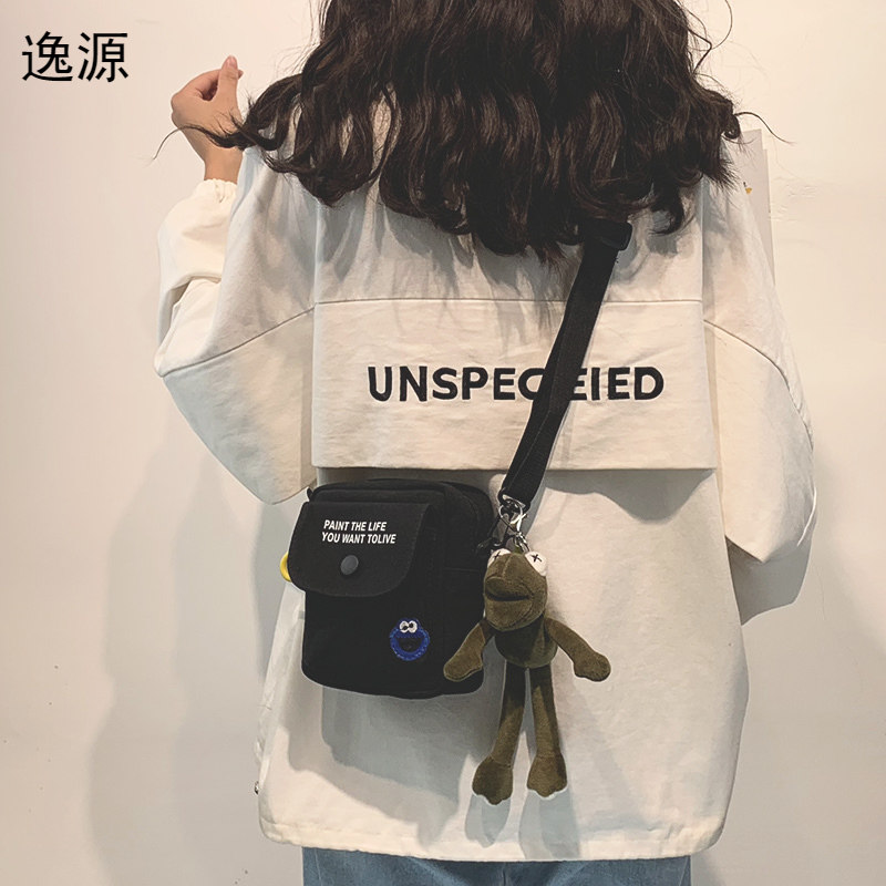 Net red small bag women Bag New 2020 Korean fashion shoulder bag female ins student Joker shoulder canvas bag