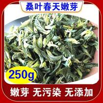 桑芽茶干桑芽野生桑叶茶嫩芽桑树芽桑葚叶特级桑叶芽非霜桑叶茶叶