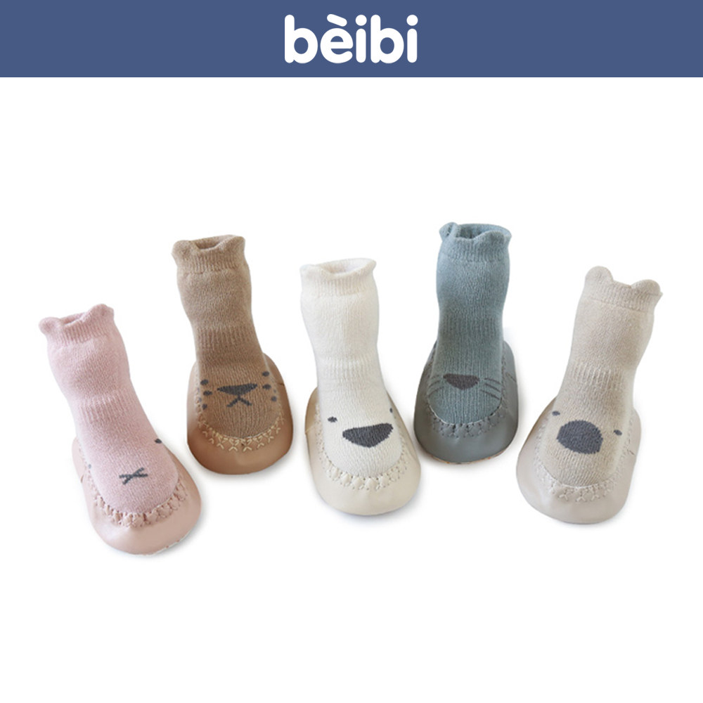 Babe baby floor socks spring and autumn baby socks autumn children's indoor non-slip soft bottom toddler shoes boys socks