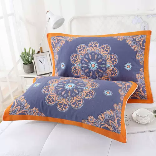 Марлевая темная дышащая подушка для влюбленных, платок, широкая цветовая палитра, увеличенная толщина, впитывает пот и запах