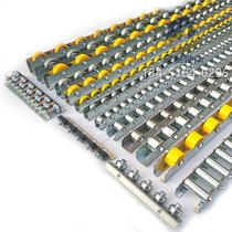 Metal runner heavy-duty galvanized steel roller bar side pulley rack stainless steel slide rail CRONQJ