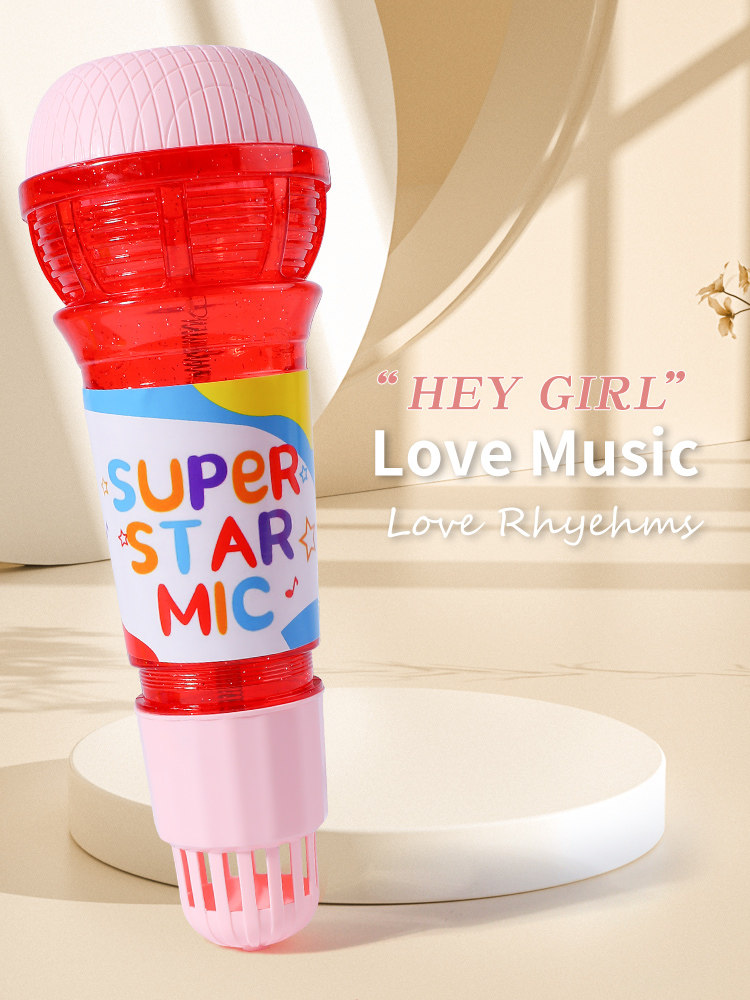 Echo Microphone Kidsren's Music Toy Baby Physical Echo Singing Microphone Girl Kindergarten Kids Gift