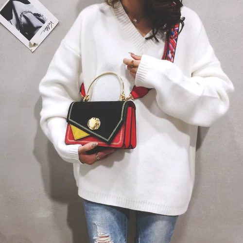 Модная сумка на одно плечо, портативный ремешок для сумки, изысканный стиль, 2021 года, городской стиль