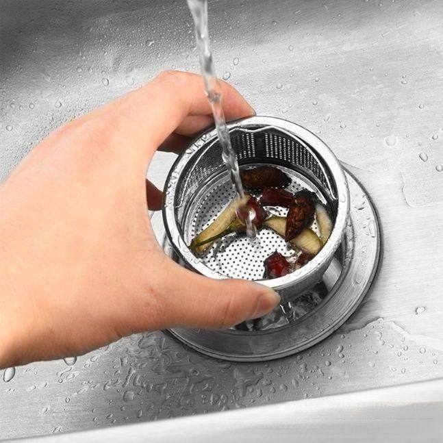Kitchen sink garbage filter wash basin sink stainless steel leaking mesh sewer sink funnel filter