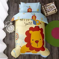 Одеяло для детского сада, хлопковый комплект, детский матрас для сна, пододеяльник, 3 предмета, постельные принадлежности