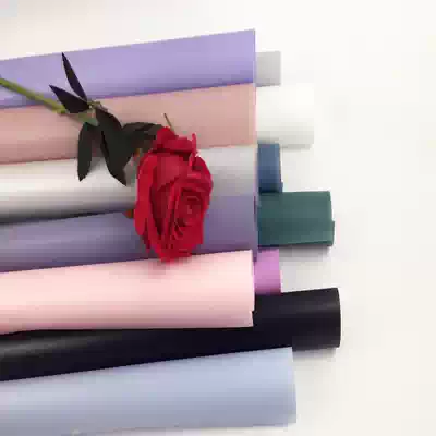 New Korean plain paper waterproof fog paper flower wrapping paper Korean flower Flower Flower drying flower bouquet packaging material paper