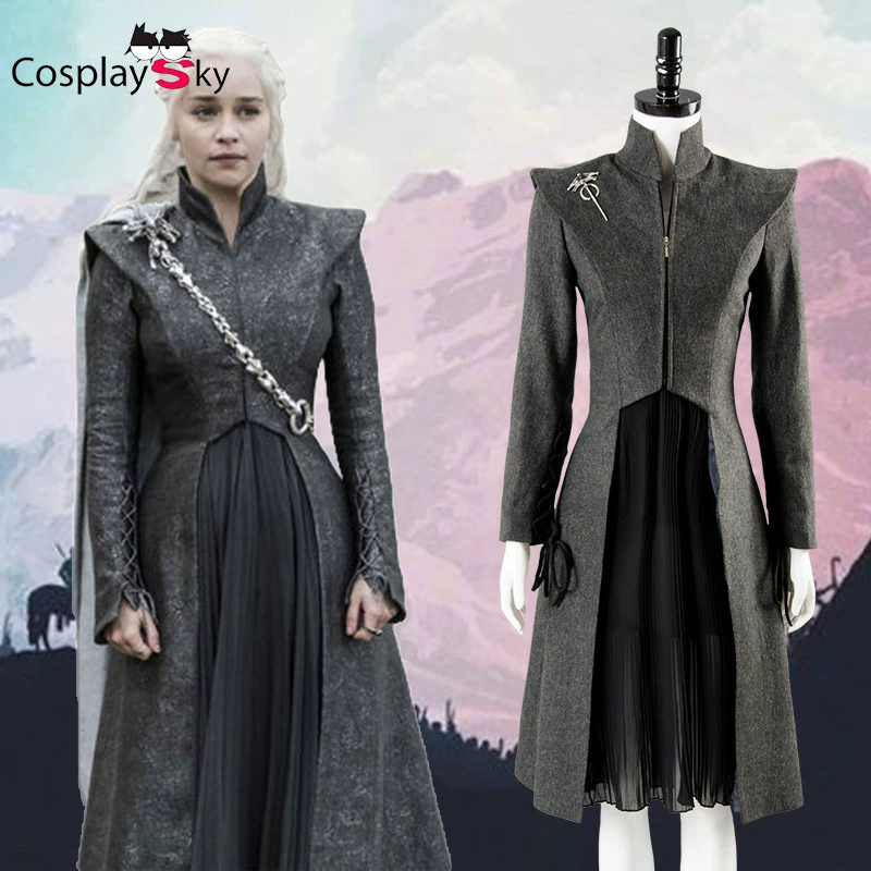 Spot Game of Thrones 7cos Dragon Mother Dragon Mother Daenerys Trang phục cosplay Targaryen - Cosplay