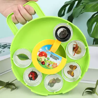 Insect Catcher Observer Plant Magnifier Observation Box Toys Kindergarten Science District Boys Over 6 Years Old Female 8