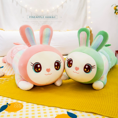 Милый кролик, подушка, кукла, плюшевая игрушка для сна, подарок на день рождения