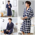 Đàn ông Long Sleeve mềm Robes Áo choàng tắm Sherrobe Lounge ngủ. 